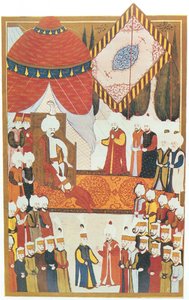 La Coronación de Selim I en Miniatura